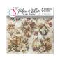 Preview: Ciao Bella - Designpapier "Winter Season" Deluxe Pearl Copper & Vellum Dual Paper Pack 6x6 Inch - 6 Bogen