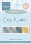 Preview: Marianne Design - Metallicpapier "Cozy Winter" Metallics Paper Sheets A5 - 16 Bogen