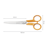 Preview: Fiskars - Universalschere - Scissors Classic Universal Small 18cm