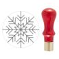Preview: Spellbinders - Wachssiegel Stempel "Snowflakes" Wax Seal Stamp