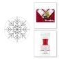 Preview: Spellbinders - Wachssiegel Stempel "Snowflakes" Wax Seal Stamp