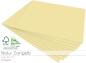 Cardstock "Natur" - Bastelpapier 270g/m² DIN A4 in natur zartgelb - 25 Bogen