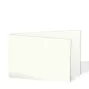 Doppelkarte - Faltkarte 240g/m² DIN A6 quer in elfenbein