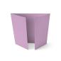 Altarfalz-Karte quadratisch (14,8x14,8cm) 240g/m² in lavendel