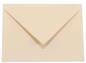 Briefumschläge - Briefhüllen in creme, DIN B6 120g/m² oF, Nassklebung