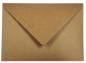 Briefumschläge - Briefhüllen in kraft braun, DIN B6 100g/m² oF, Nassklebung