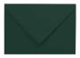 Briefumschläge - Briefhüllen in samtgrün, DIN B6 120g/m² oF, Nassklebung