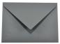 Briefumschläge - Briefhüllen in schiefergrau, DIN B6 120g/m² oF, Nassklebung