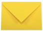 Briefumschläge - Briefhüllen in sonnengelb, DIN B6 120g/m² oF, Nassklebung