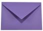 Briefumschläge - Briefhüllen in violett, DIN B6 120g/m² oF, Nassklebung
