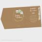Preview: Backing-Card "Kraft White Roses" 11x16