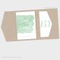 Preview: Einlegekarten-Bundle "Watercolor-Brush | Pistazie" B6 | 2