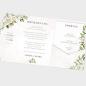 Preview: Pocketfold Einladung "Antique White" B6