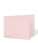 Doppelkarte - Faltkarte 240g/m² DIN B6 quer in babypink