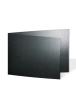 Faltkarte DIN Lang  250g/m²  in metallic-anthrazit