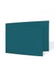 Preview: Doppelkarte - Faltkarte 225g/m² DIN B6 quer in tiefseeblau