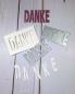 Preview: Kulricke Stanzschablone "Danke Insert mit Aufleger" Craft Die