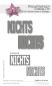 Preview: Kulricke Stanzschablone "Nichts Insert mit Aufleger" Craft Die