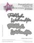 Preview: Kulricke Stanzschablone "Fröhliche Weihnachten mit Schatten" Craft Die 