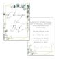 Preview: Backing-Card 11x16cm - Geometric Eukalyptus