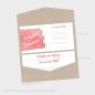 Preview: Einlegekarte "Watercolor-Brush | Rot" 19,5x8