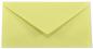 Briefumschlag DIN lang in gelb, 120g, ohne Fenster, Nassklebung