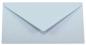 Briefumschlag DIN lang in hellblau, 120g, ohne Fenster, Nassklebung