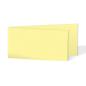 Faltkarte DIN Lang quer 240g/m²  in gelb