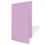 Faltkarte DIN Lang  220g/m²  in lavendel