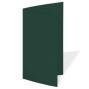 Faltkarte DIN Lang  225g/m²  in samtgrün