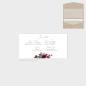 Preview: Einlegekarte "Merlot und Navy" 19,5x10