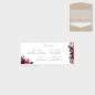 Preview: Einlegekarte "Merlot und Navy" 19,5x8