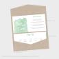 Preview: Einlegekarten-Bundle "Watercolor-Brush | Pistazie" DIN Lang