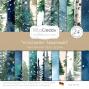 Preview: LaCreativ - Designpapier "Verschneiter Tannenwald" Paper Pack 6x6" - 24 Bogen