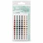 Preview: LaCreativ Enamel Dots „Festliche Farben“ – 84 selbstklebende Dekopunkte