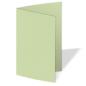 Doppelkarte - Faltkarte 250g/m² DIN B6 in recycling kiwi
