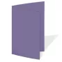 Preview: Doppelkarte - Faltkarte 240g/m² DIN A5 in violett