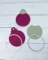 Preview: Kulricke Stanzschablone "Weihnachtskugel" Craft Die 