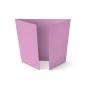 Altarfalz-Karte quadratisch (14,8x14,8cm) 210g/m² in struktur blütenrosa