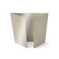 Altarfalz-Karte quadratisch (14,8x14,8cm) 250g/m² in metallic sand