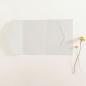Pocketfold-Karte B6 seitlich Recycling "Kraft Wollweiss" Basic Line