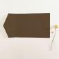 Pocketfold-Karte B6 seitlich Premium-Karton "Braun" Basic Line