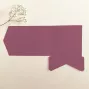 Preview: Pocketfold-Karte Quadrat (15x15) Premium-Karton "Himbeere" Exklusiv Line