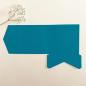 Preview: Pocketfold-Karte Quadrat (15x15) Struktur-Karton "Struktur Karibikblau" Exklusiv Line
