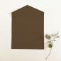 Pocketfold-Karte DIN Lang Premium-Karton "Braun" Basic Line