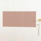 Preview: Pocketfold-Karte B6 Tripple Recycling "Kraft Rosé" Basic Line