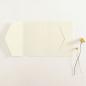 Preview: Pocketfold-Karte B6 seitlich Struktur-Karton "Struktur Naturell" Basic Line