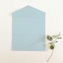 Preview: Pocketfold-Karte DIN Lang Struktur-Karton "Struktur Puderblau" Basic Line