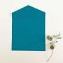 Preview: Pocketfold-Karte DIN Lang Struktur-Karton "Struktur Karibikblau" Basic Line