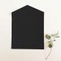 Preview: Pocketfold-Karte DIN Lang Recycling-Karton "Recycling Schwarz" Basic Line